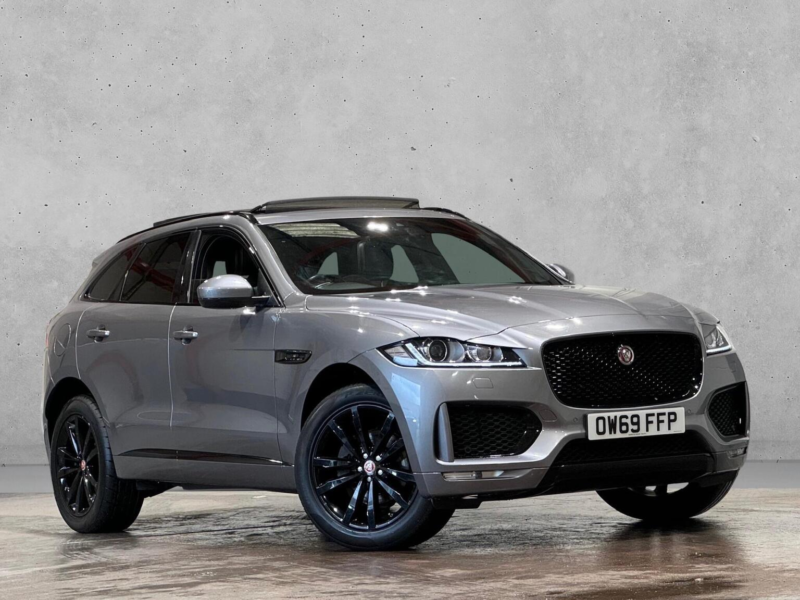 2020 Jaguar F-Pace 2.0 D180 Chequered Flag Auto AWD Euro 6 (s/s) 5dr in Grey — image 1