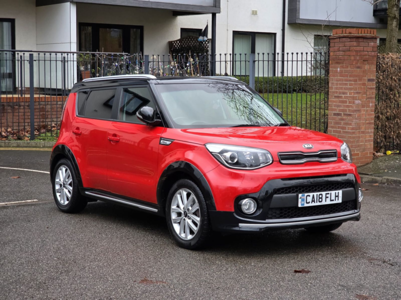 2018 Kia Soul 1.6 Gdi 2 SUV 5dr Petrol Manual Euro 6 (130 Bhp) in Red — image 1