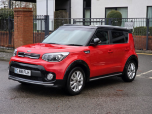 2018 Kia Soul 1.6 Gdi 2 SUV 5dr Petrol Manual Euro 6 (130 Bhp) in Red — image 3