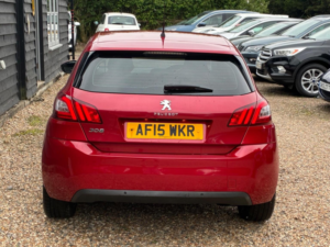 2015 Peugeot 308 1.2 Puretech Allure Auto Euro 6 (s/s) 5dr in Red — image 6