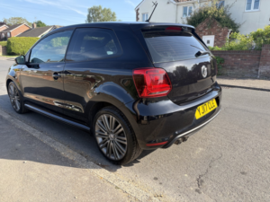 2017 Volkswagen Polo 1.4 Tsi Act Bluegt in Black — image 4
