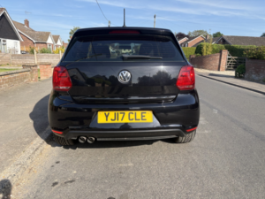 2017 Volkswagen Polo 1.4 Tsi Act Bluegt in Black — image 5