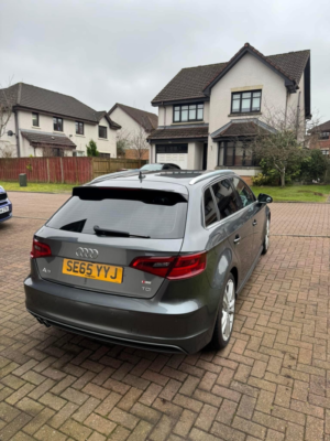 2016 Audi A3 2.0 Tdi S Line Sportback S Tronic Euro 6 (s/s) 5dr (nav) in Grey — image 3