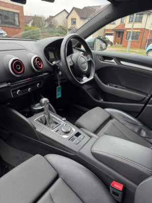 2016 Audi A3 2.0 Tdi S Line Sportback S Tronic Euro 6 (s/s) 5dr (nav) in Grey — image 4