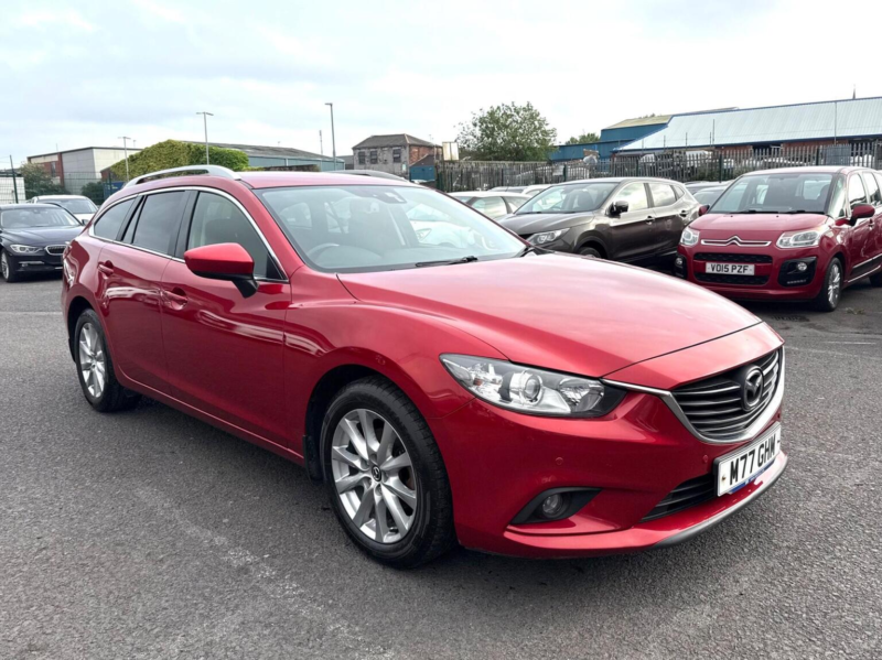 2014 Mazda Mazda6 2.2 Skyactiv-D Se-L Nav Tourer Euro 6 (s/s) 5dr in Red — image 1