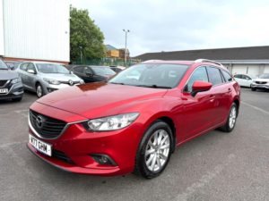 2014 Mazda Mazda6 2.2 Skyactiv-D Se-L Nav Tourer Euro 6 (s/s) 5dr in Red — image 3