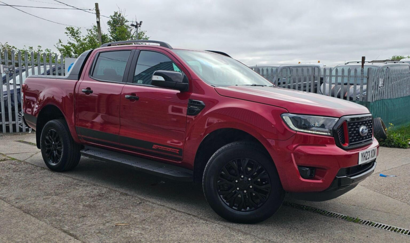 2023 Ford Ranger 2.0 Ecoblue Stormtrak Auto 4WD Euro 6 (s/s) 4dr in Red — image 1