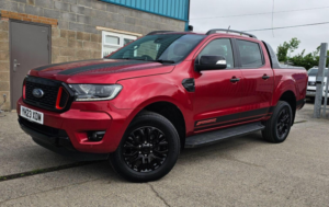 2023 Ford Ranger 2.0 Ecoblue Stormtrak Auto 4WD Euro 6 (s/s) 4dr in Red — image 4