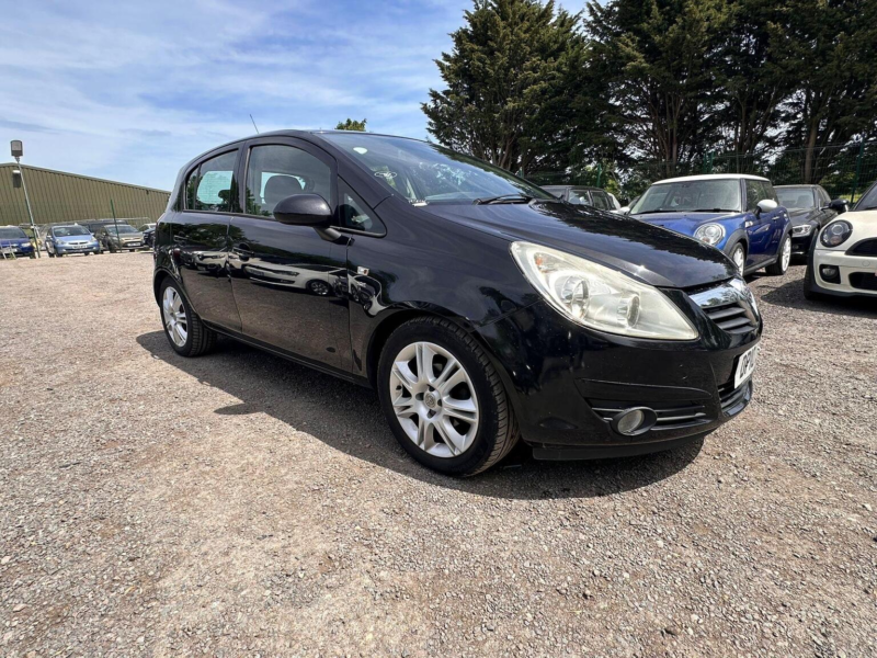 2010 Vauxhall Corsa 1.4i 16v Se 5dr (a/c) in Black — image 1