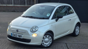 2012 Fiat 500 1.2 Pop Euro 5 (s/s) 3dr in White — image 2