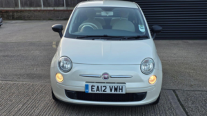 2012 Fiat 500 1.2 Pop Euro 5 (s/s) 3dr in White — image 3