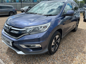 2015 Honda Cr-V 2.0 I-Vtec Ex Auto 4WD Euro 6 5dr in Blue — image 3