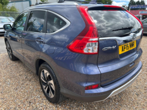 2015 Honda Cr-V 2.0 I-Vtec Ex Auto 4WD Euro 6 5dr in Blue — image 5