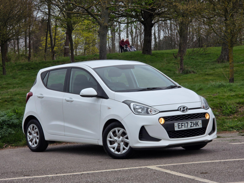 2017 Hyundai I10 1.2 Se Euro 6 5dr in White — image 1