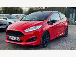 2016 Ford Fiesta 1.0t Ecoboost St-Line Euro 6 (s/s) 3dr in Red — image 3