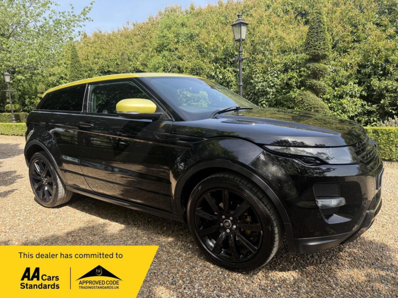 2013 Land Rover Range Rover Evoque 2.2 Sd4 Special Edition Auto 4WD Euro 5 3dr in Black — image 1