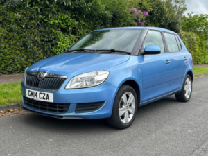2014 Skoda Fabia 1.2 Tsi Se Euro 5 5dr in Blue — image 5