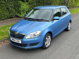 2014 Skoda Fabia 1.2 Tsi Se Euro 5 5dr in Blue — image 6