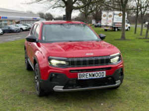 2025 Jeep Avenger 1.2 E-Hybrid Summit SUV 5dr Petrol Hybrid E-Dct Euro 6 (s/s) (100 Ps) in Red — image 2