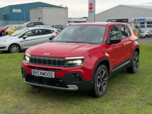 2025 Jeep Avenger 1.2 E-Hybrid Summit SUV 5dr Petrol Hybrid E-Dct Euro 6 (s/s) (100 Ps) in Red — image 3