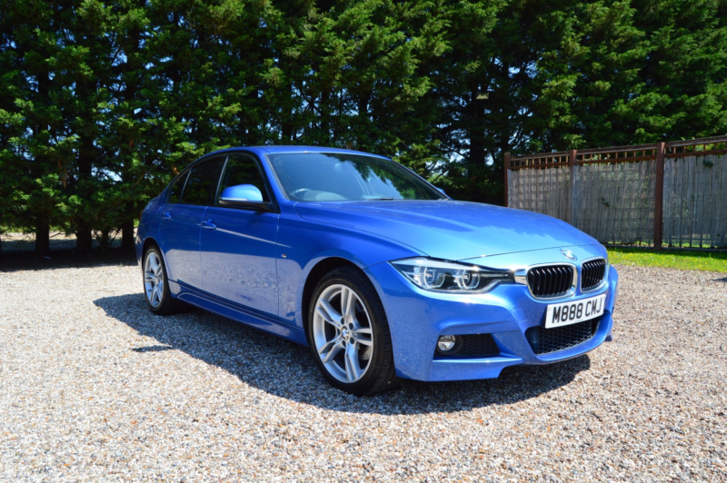 2017 BMW 3 Series 2.0 320d Xdrive M Sport Saloon in Blue — image 1