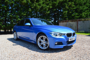 2017 BMW 3 Series 2.0 320d Xdrive M Sport Saloon in Blue — image 3