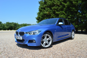 2017 BMW 3 Series 2.0 320d Xdrive M Sport Saloon in Blue — image 4