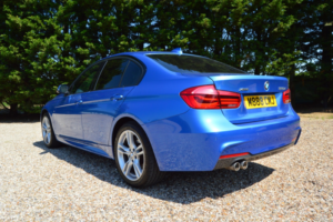 2017 BMW 3 Series 2.0 320d Xdrive M Sport Saloon in Blue — image 6