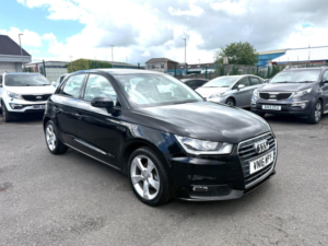 2016 Audi A1 1.0 Tfsi Sport Sportback Euro 6 (s/s) 5dr in Black — image 2