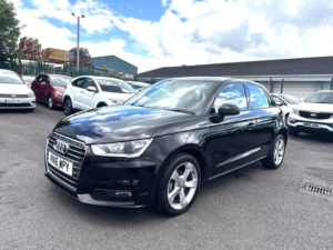 2016 Audi A1 1.0 Tfsi Sport Sportback Euro 6 (s/s) 5dr in Black — image 3