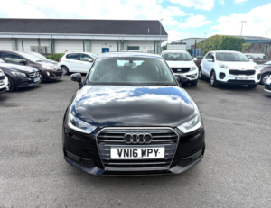 2016 Audi A1 1.0 Tfsi Sport Sportback Euro 6 (s/s) 5dr in Black — image 4