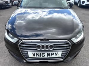 2016 Audi A1 1.0 Tfsi Sport Sportback Euro 6 (s/s) 5dr in Black — image 5