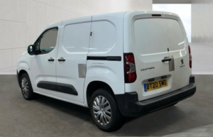 2020 Peugeot Partner 1.2 1000 Puretech Professional Standard Panel Van Swb Euro 6 (s/s) 5dr in White — image 3