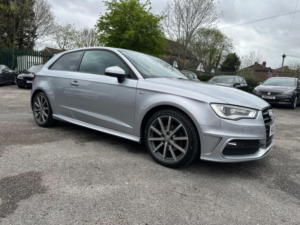 2015 Audi A3 1.4 Tfsi S Line Euro 6 (s/s) 3dr in Silver — image 2