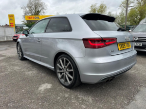 2015 Audi A3 1.4 Tfsi S Line Euro 6 (s/s) 3dr in Silver — image 5