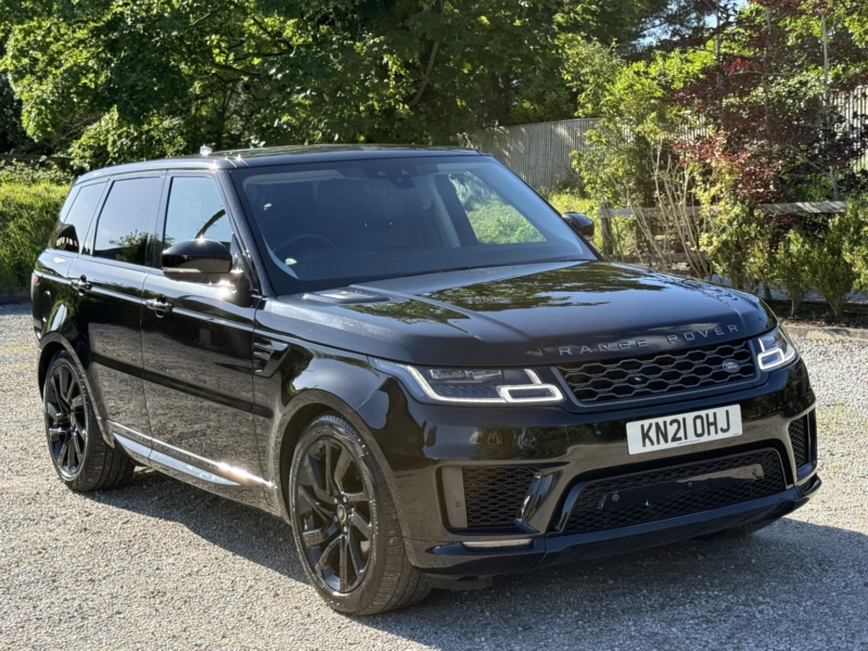 2021 Land Rover Range Rover Sport 3.0 D300 Mhev Hse Dynamic in Black — image 1