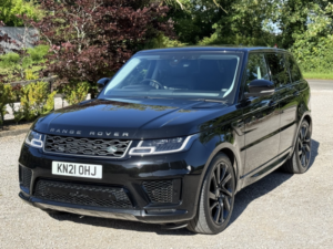 2021 Land Rover Range Rover Sport 3.0 D300 Mhev Hse Dynamic in Black — image 4
