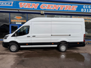 2023 Ford Transit Jumbo 2.0 350 Ecoblue Leader Panel Van 5dr Diesel Manual Rwd L4 H3 Euro 6 130 Ps in White — image 3