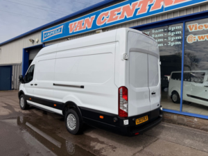 2023 Ford Transit Jumbo 2.0 350 Ecoblue Leader Panel Van 5dr Diesel Manual Rwd L4 H3 Euro 6 130 Ps in White — image 4