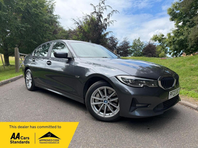 2022 BMW 3 Series 2.0 330e 12kwh Se Pro Auto Euro 6 (s/s) 4dr in Grey — image 1