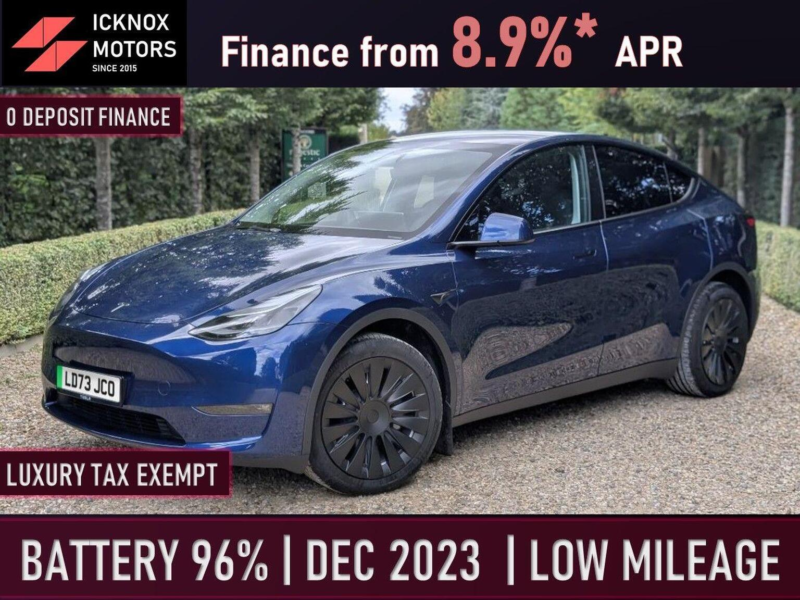 2023 Tesla Model Y (dual Motor) Long Range Auto 4wde 5dr in Blue — image 1