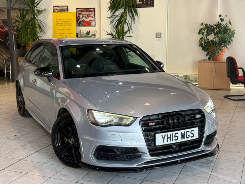 2024 Audi S3 2.0 Tfsi Black Edition in Silver — image 1