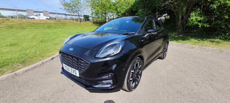 2021 Ford Puma 1.0t Ecoboost Mhev St-Line X SUV 5dr Petrol Manual Euro 6 (s/s) (155 Ps) in Black — image 1