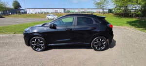 2021 Ford Puma 1.0t Ecoboost Mhev St-Line X SUV 5dr Petrol Manual Euro 6 (s/s) (155 Ps) in Black — image 2
