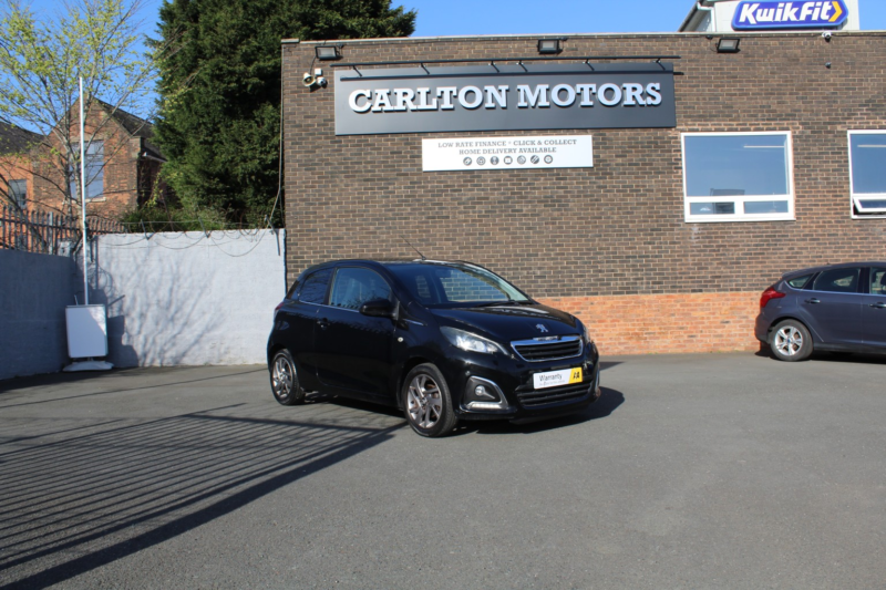 2014 Peugeot 108 1.2 Vti Puretech Allure in Black — image 1