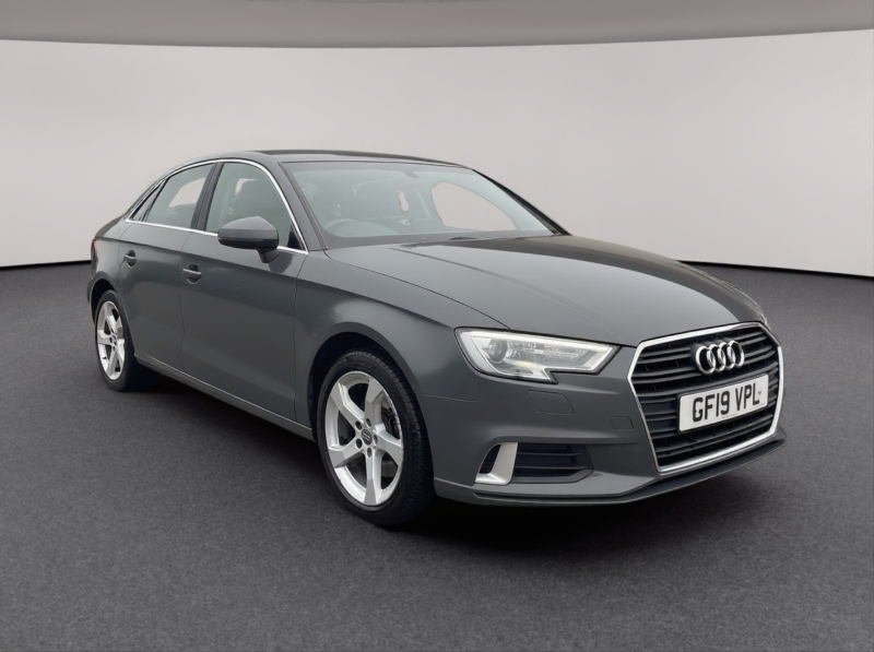2019 Audi A3 2.0 Tdi 35 Sport Saloon 4dr Diesel S Tronic DSG Automatic Euro 6 in Grey — image 1