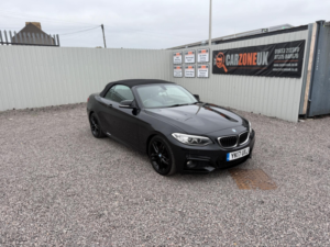 2017 BMW 2 Series 2.0 225d M Sport Auto Euro 6 (s/s) 2dr in Black — image 3