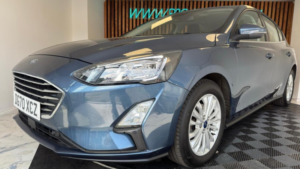 2020 Ford Focus 1.0t Ecoboost Titanium Auto Euro 6 (s/s) 5dr in Blue — image 4