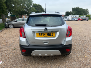 2014 Vauxhall Mokka 1.6 Exclusiv SUV 5dr Petrol Manual 2WD Euro 5 (s/s) (115 Ps) in Silver — image 4
