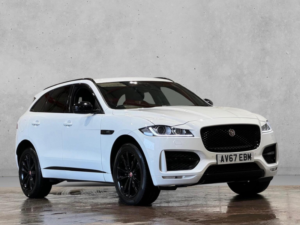2017 Jaguar F-Pace 2.0 D240 R-Sport Auto AWD Euro 6 (s/s) 5dr in White — image 3